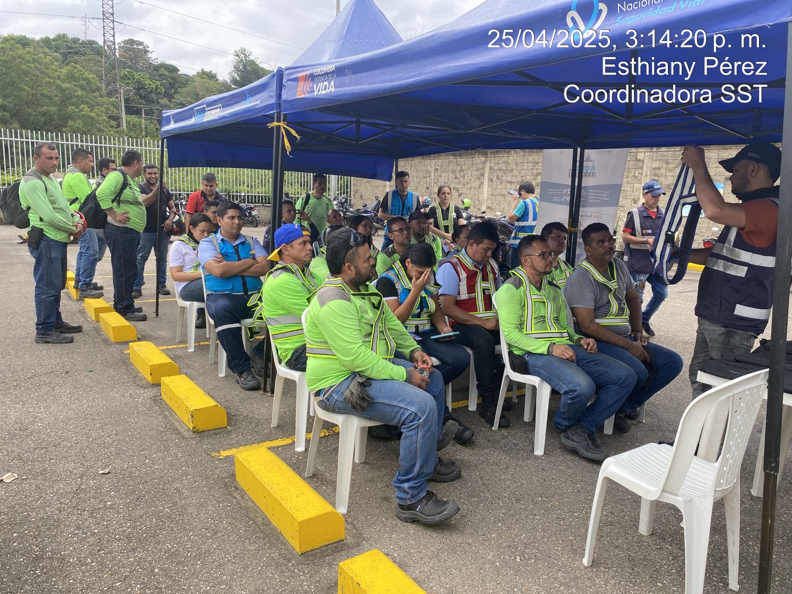 Evidencia de capacitación